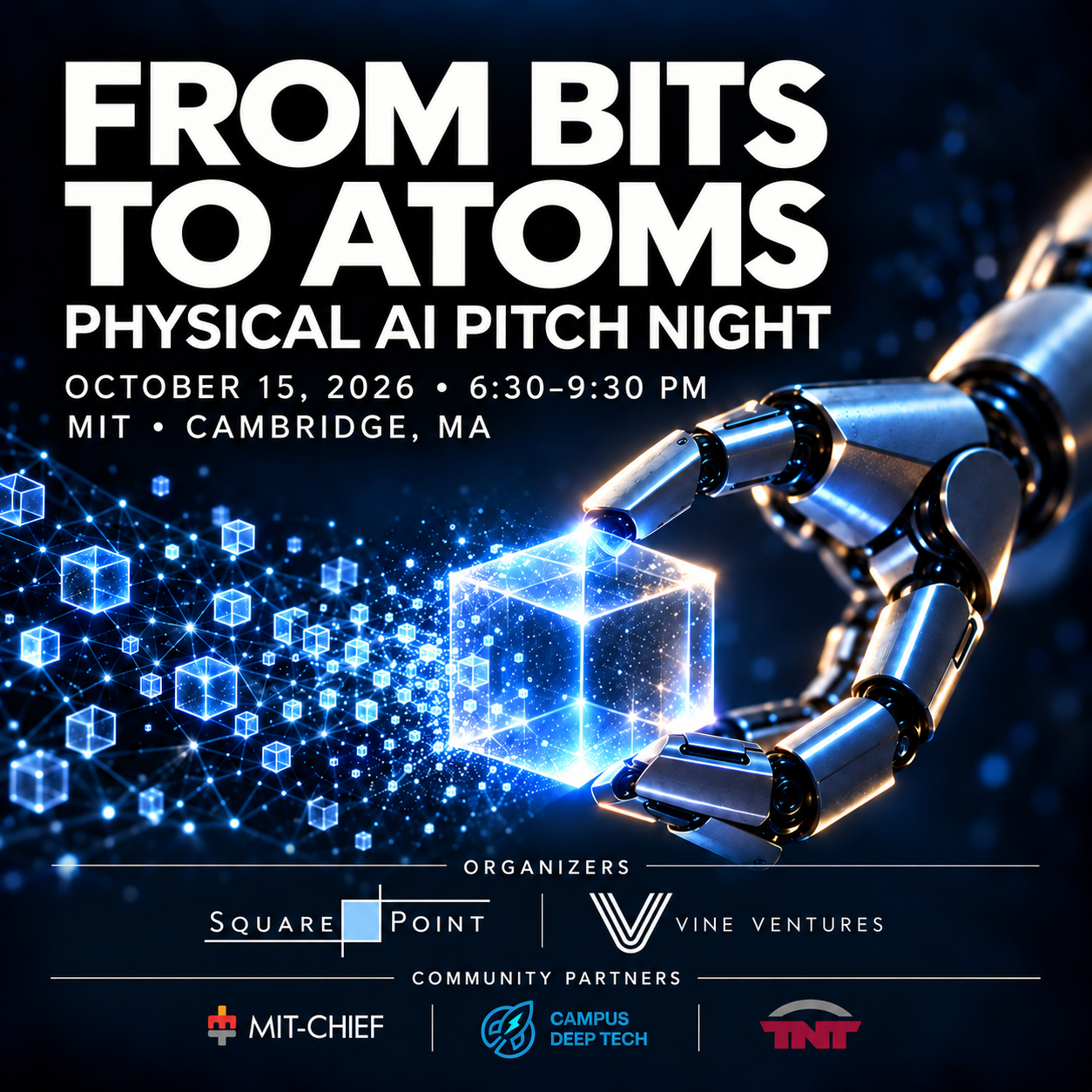 From Bits to Atoms: Physical AI Pitch Night
