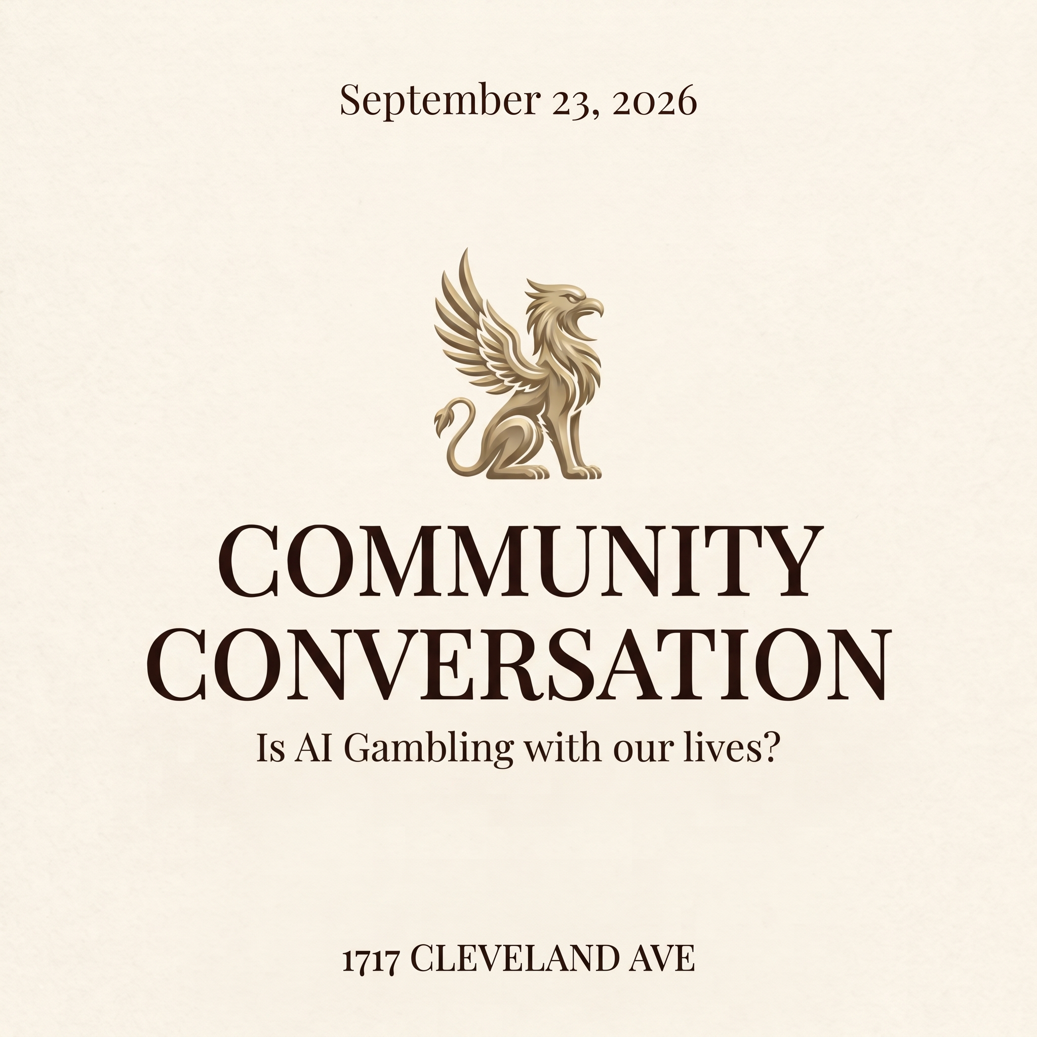 Community Conversation: Is AI Gambling With Our Lives?