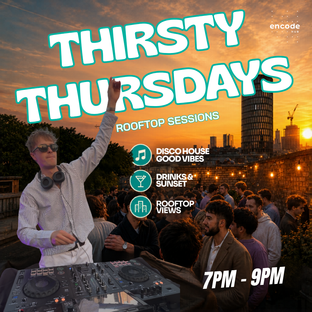 Cover art for #INVITE ONLY: Rooftop Thirsty Thursdays @ Encode — Encode Hub