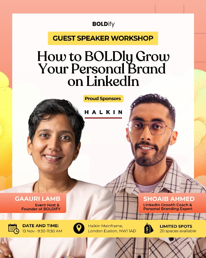 How to BOLDly Grow Your Personal Brand on LinkedIn.