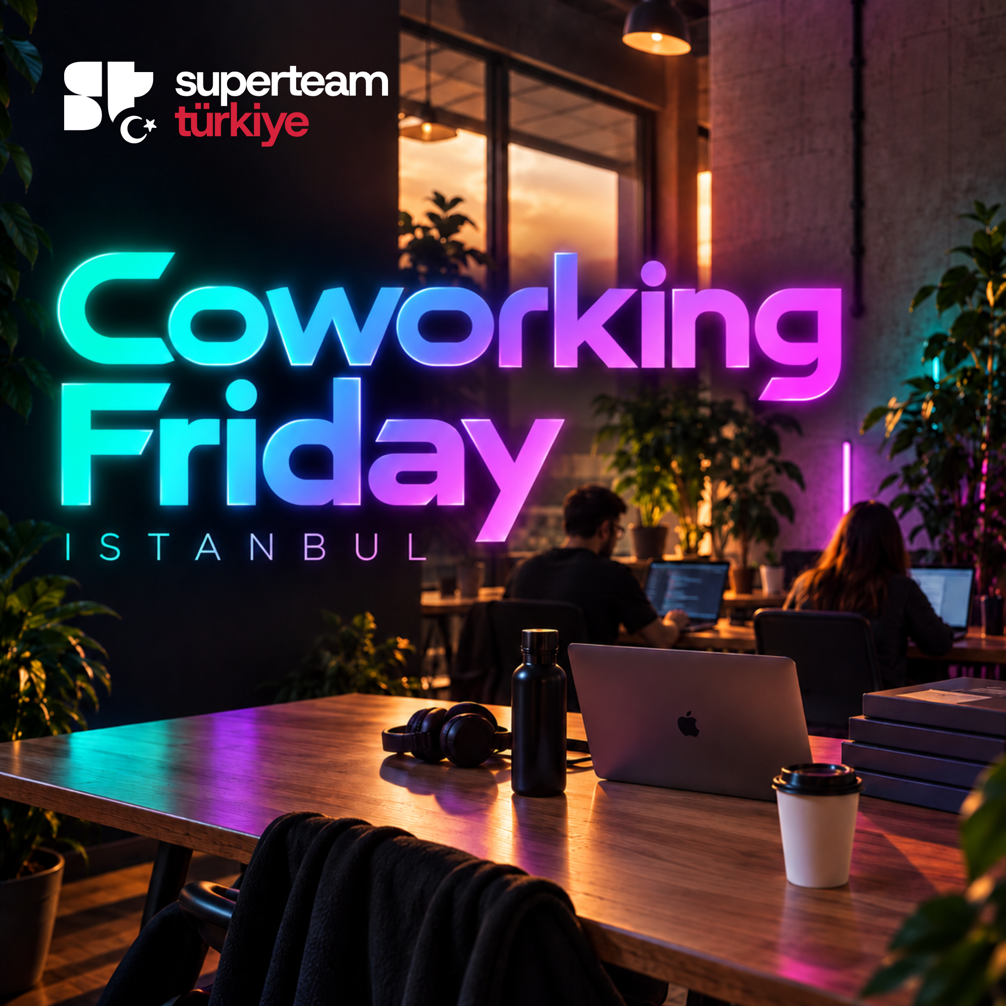 💻 Coworking Fridays Istanbul, SuperteamTR
