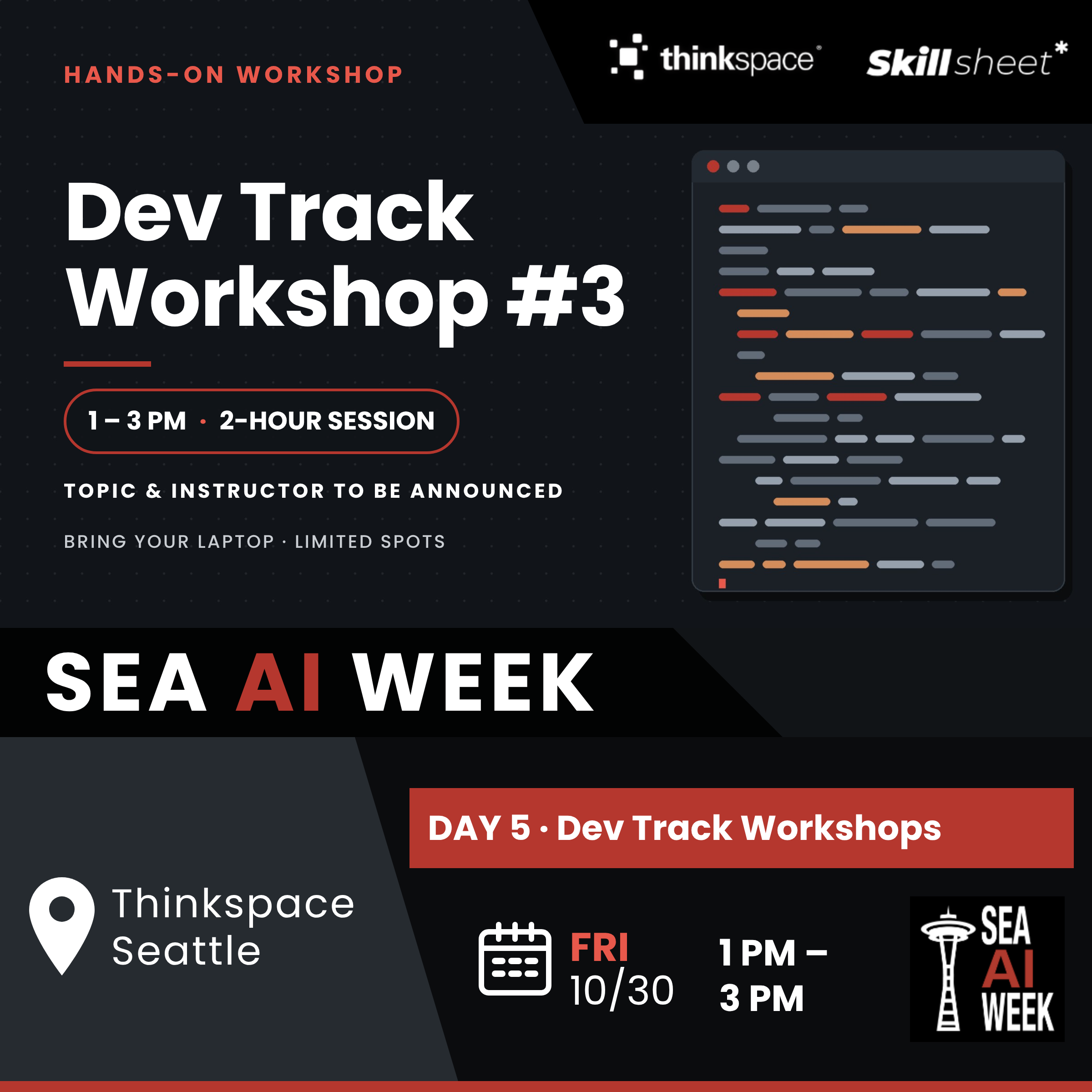 [AI Week] Dev Track Workshop #3