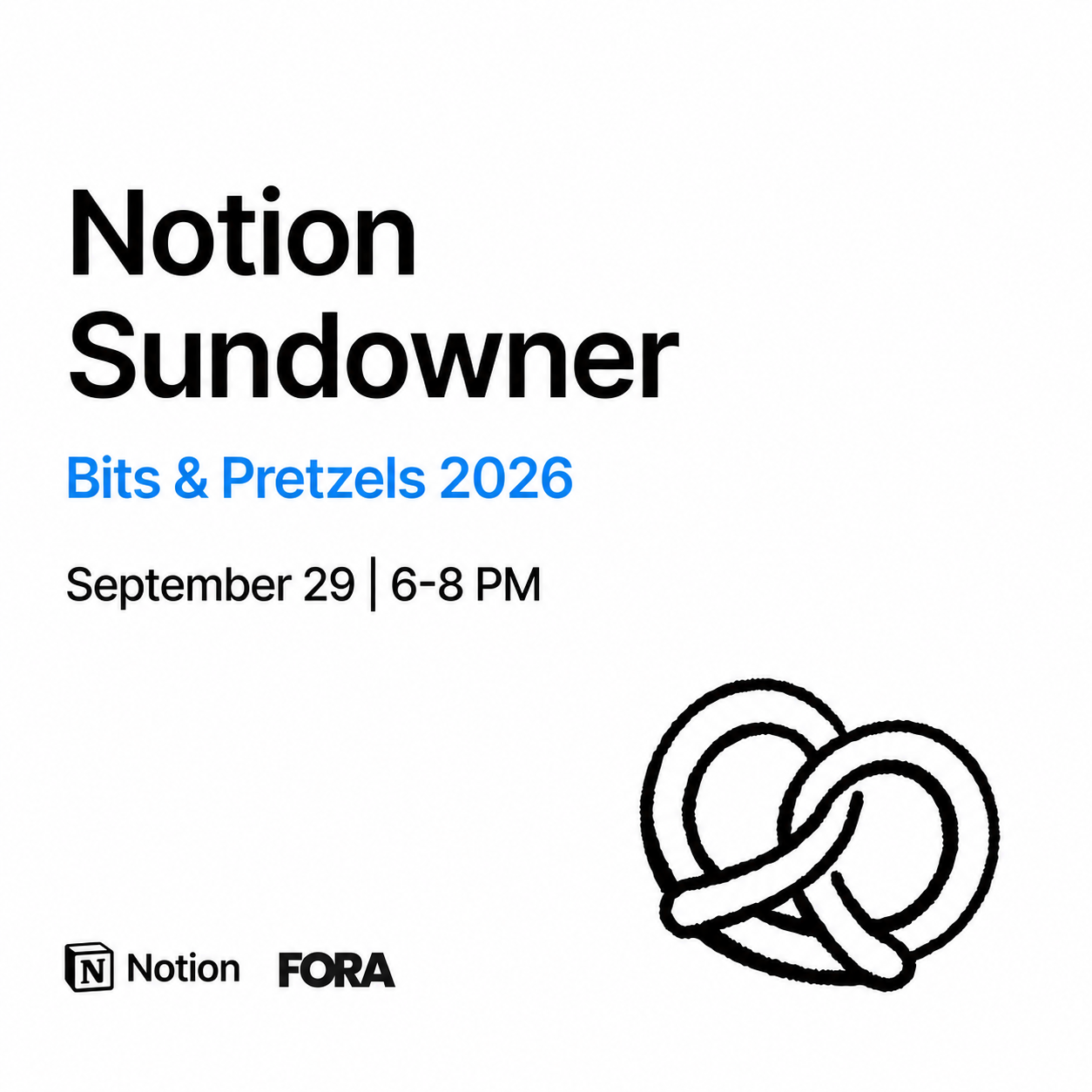 Notion Sundowner @ FORA