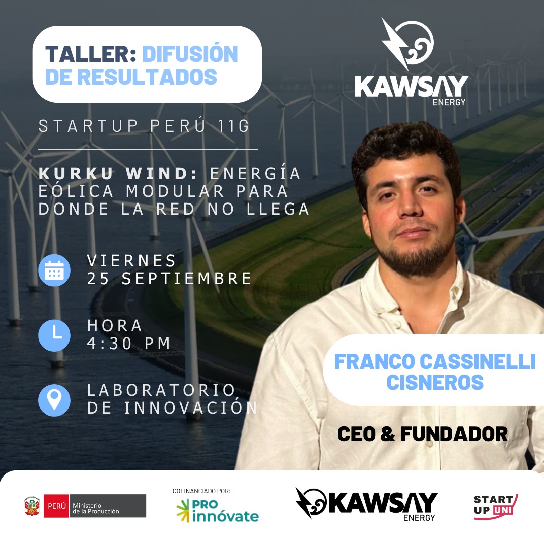 Taller de Difusión de Resultados SUP 11G "Kurkuwind" 🌱⚡