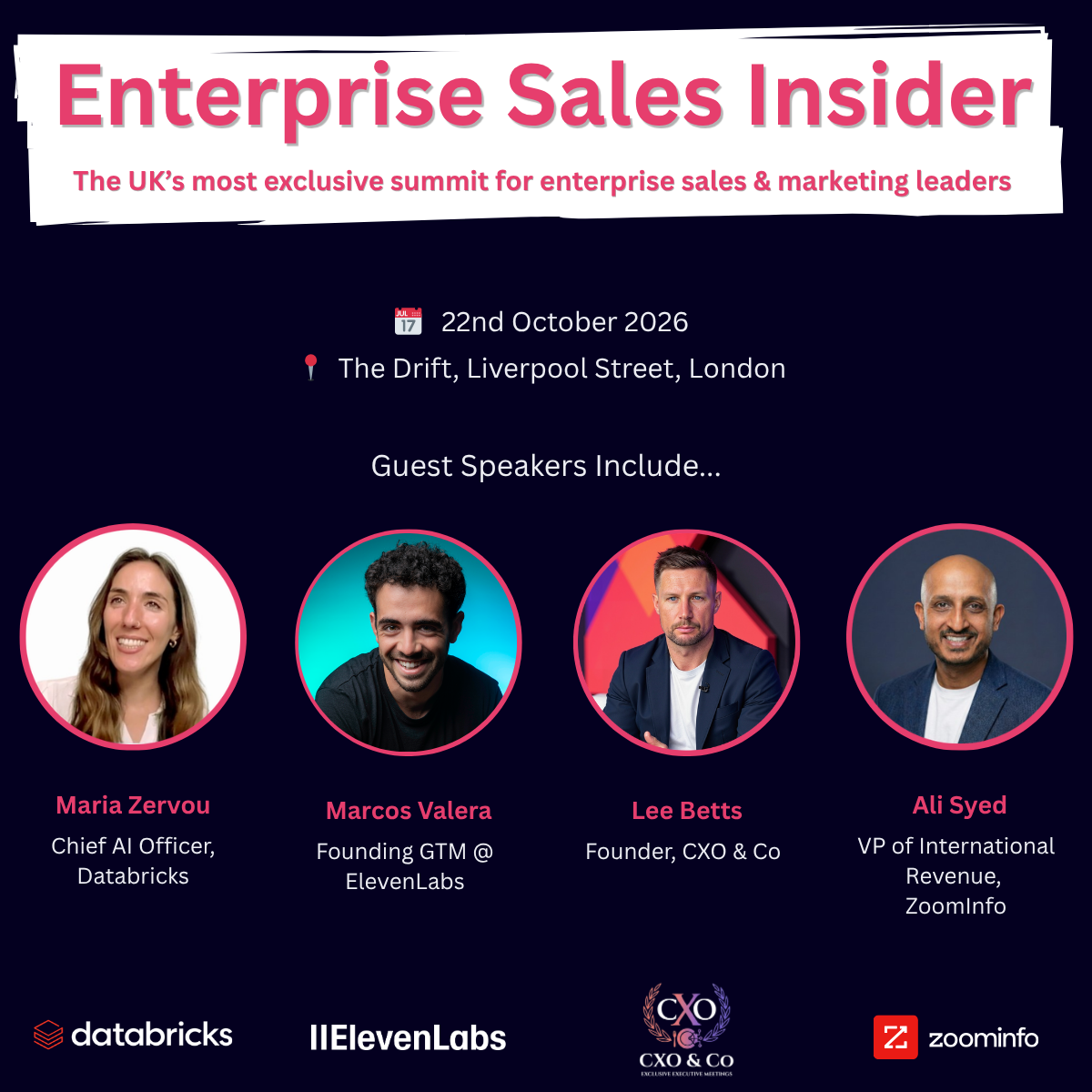Enterprise Sales Insider Summit London 2026