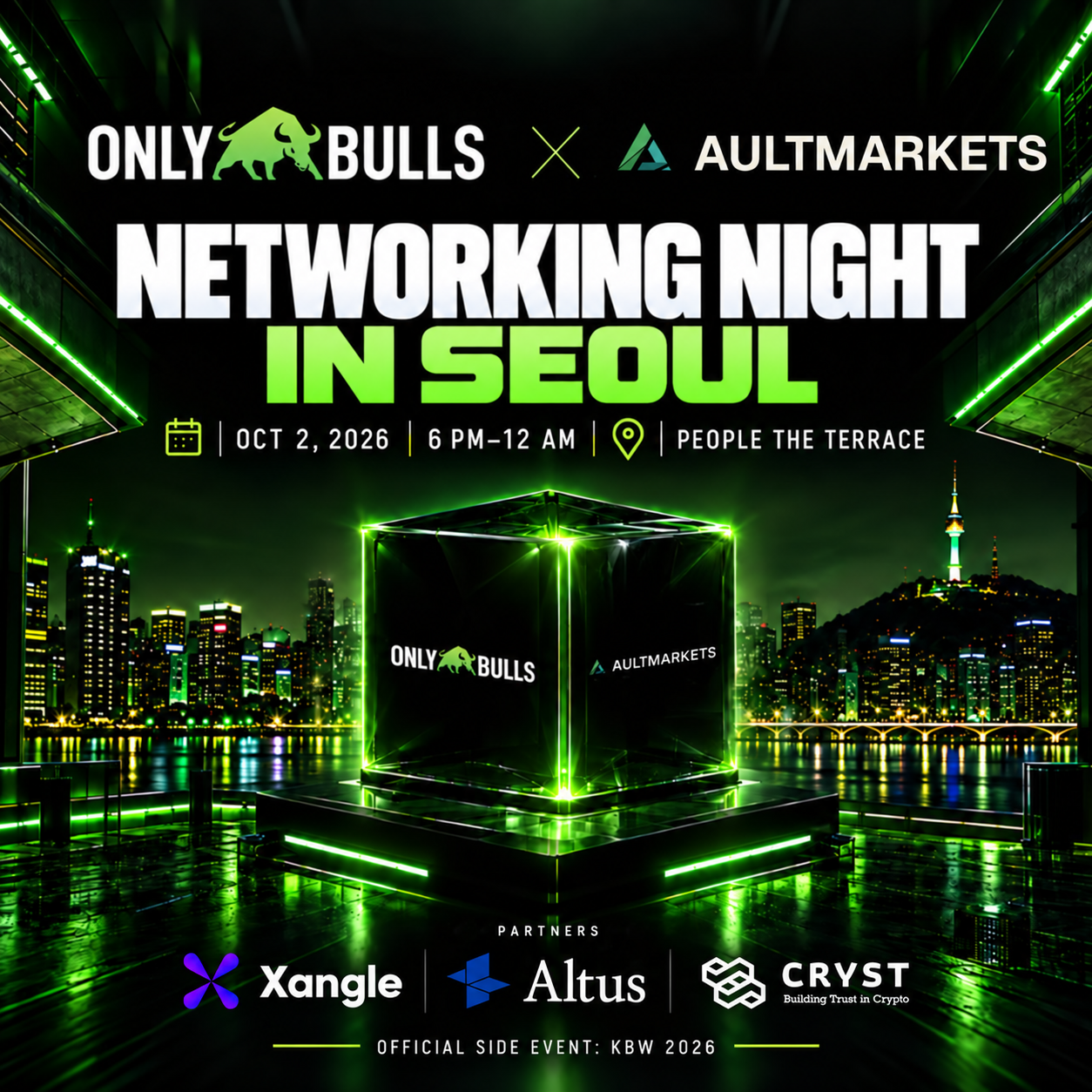 OnlyBulls x Ault Markets in Seoul ㅣ VIP & Sponsor