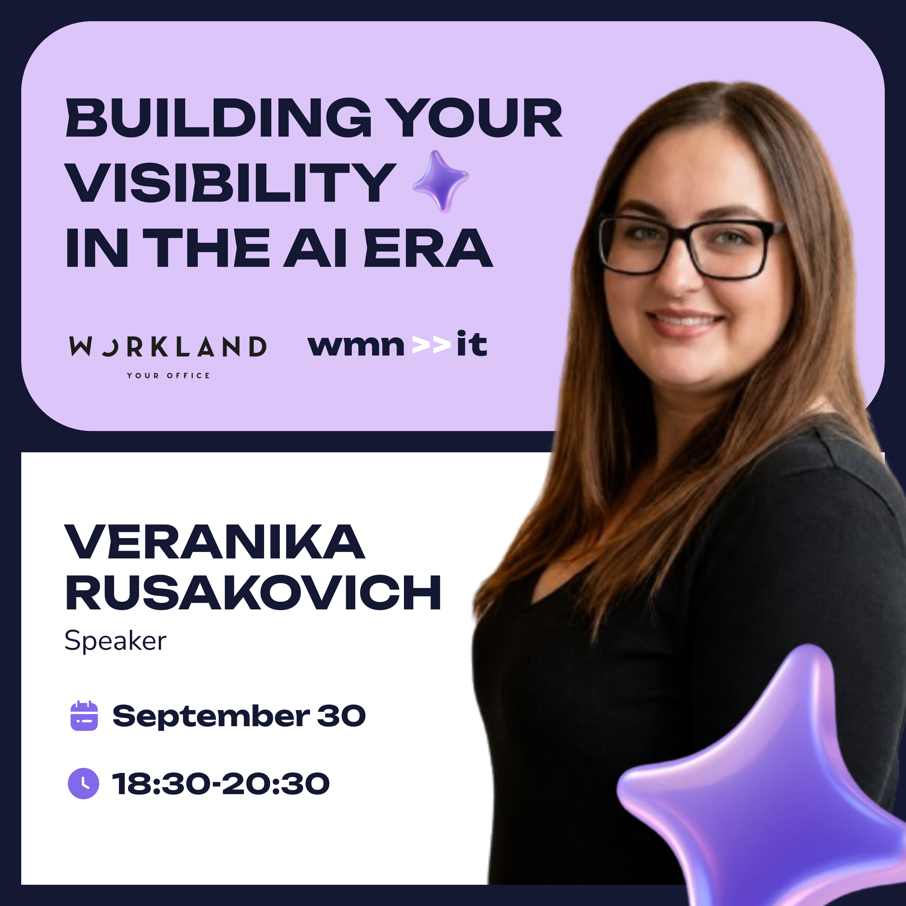 Women in IT Vilnius: Building Your Visibility in the AI Era