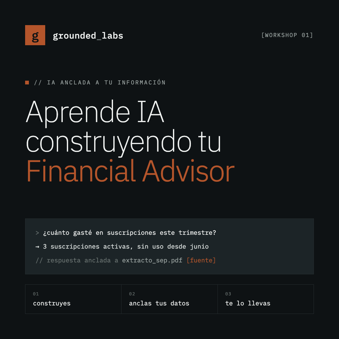 Apprenez l'IA en construisant votre conseiller financier