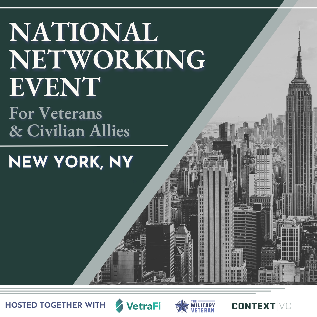 Cover art for #NYC Military Veteran & Civilian Allies Get Together — New York, NY