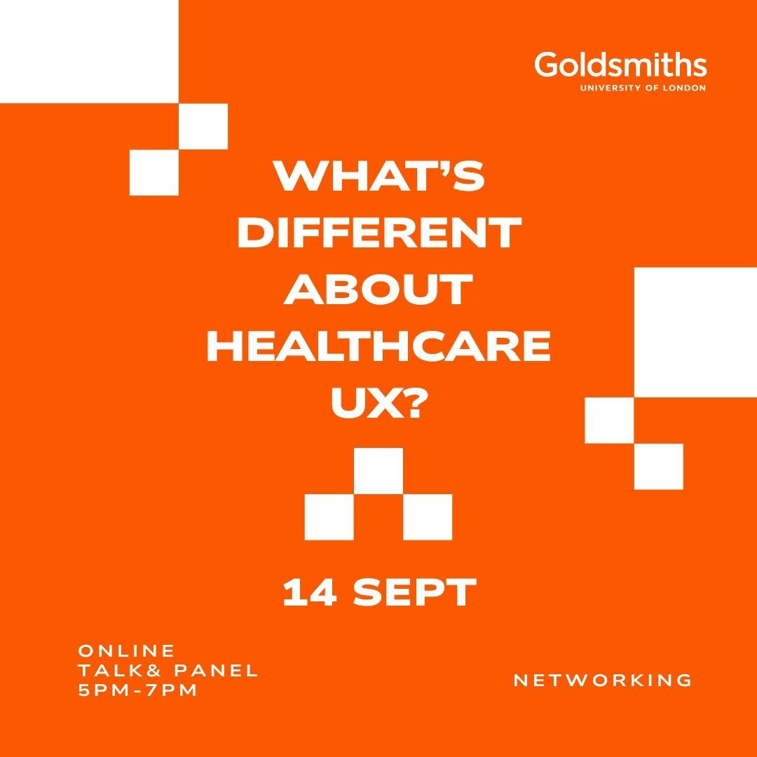 Healthcare UX Webinar (14th September)