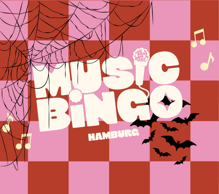 Music Bingo 🎵🎤🪩 Halloween edition 🎃🧛♀️