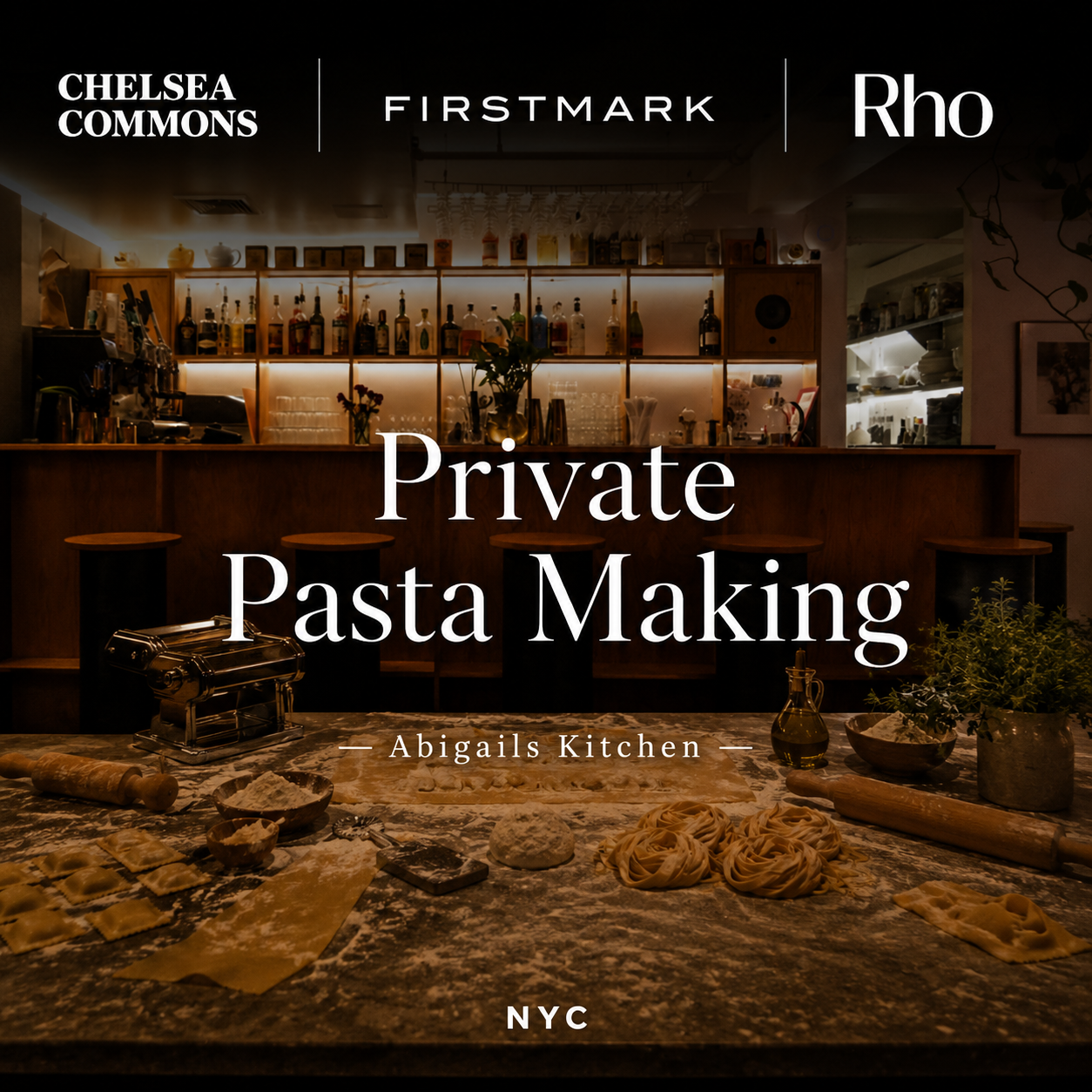 FirstMark + Rho Pasta Making