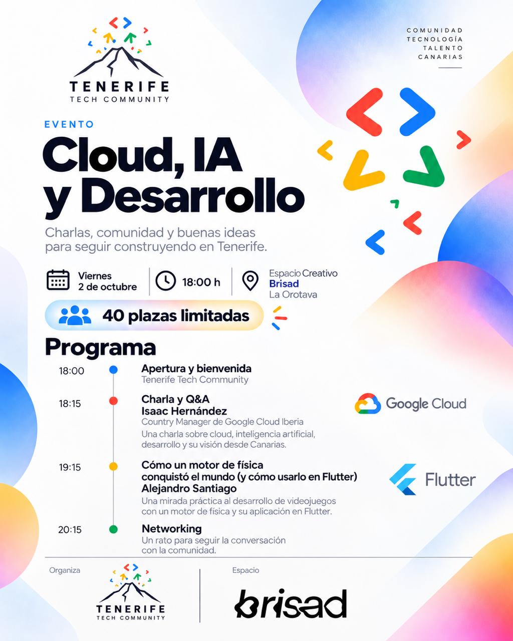 Evento de Inauguración Tenerife Tech Community