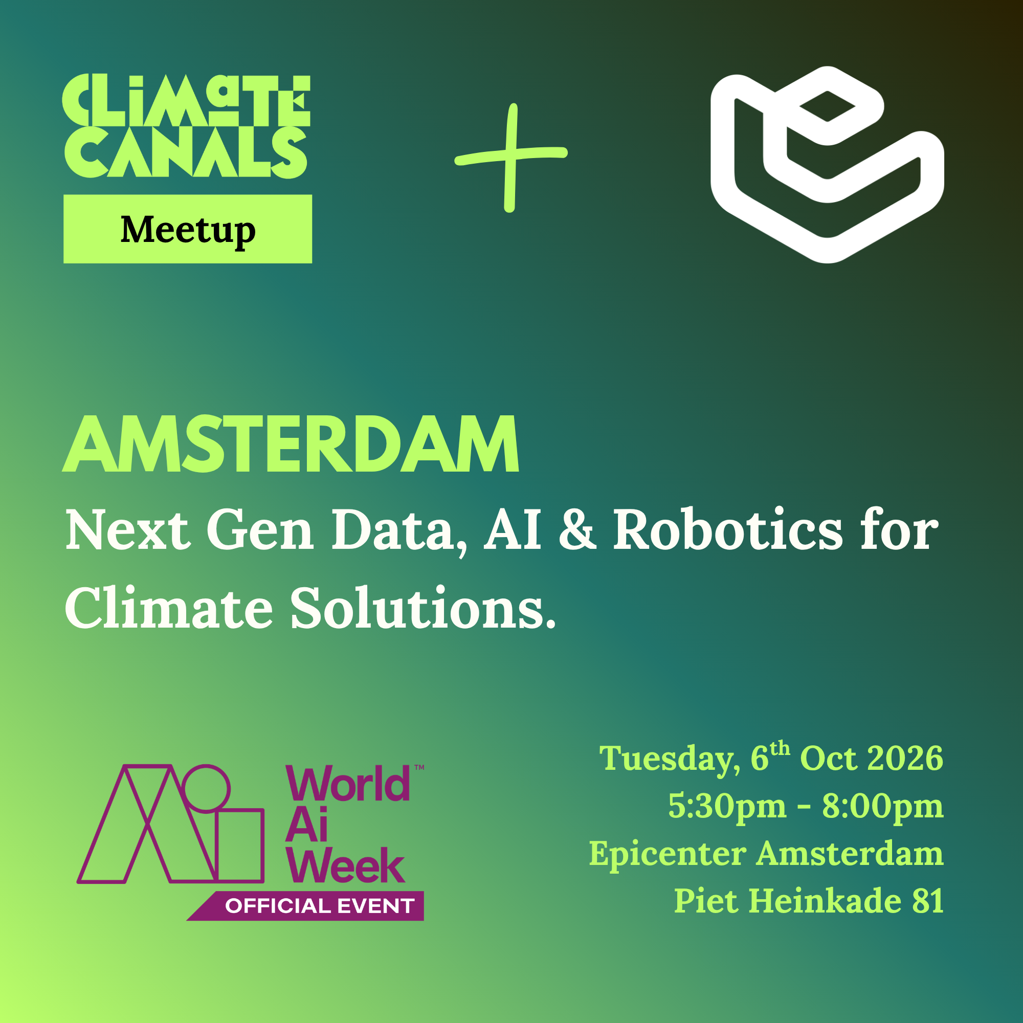 Klima Kanäle: Nächste Generation von Daten, KI und Robotik für Klimaschutzlösungen.