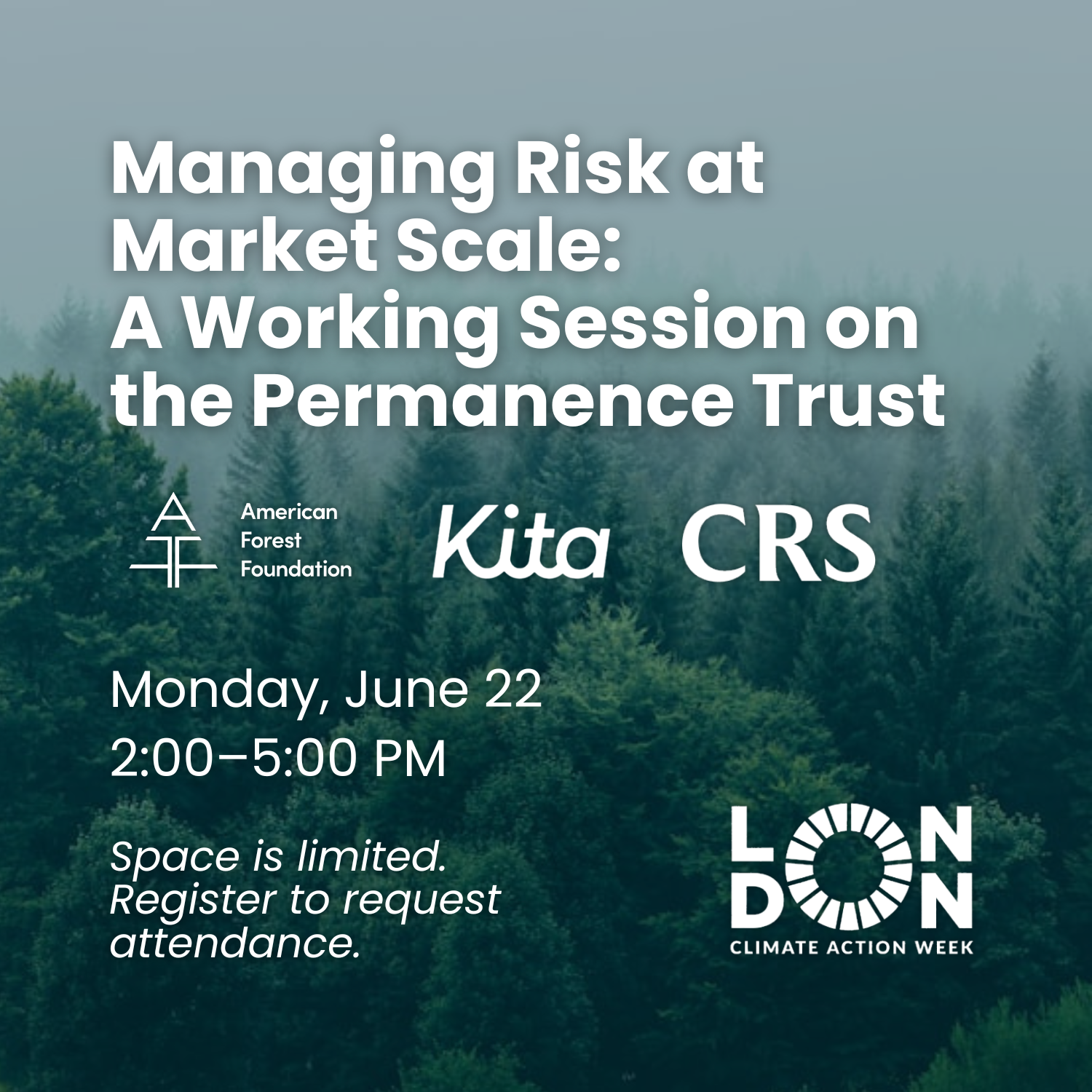 Cover art for #Managing Risk at Market Scale: A Working Session on the Permanence Trust — London, United Kingdom