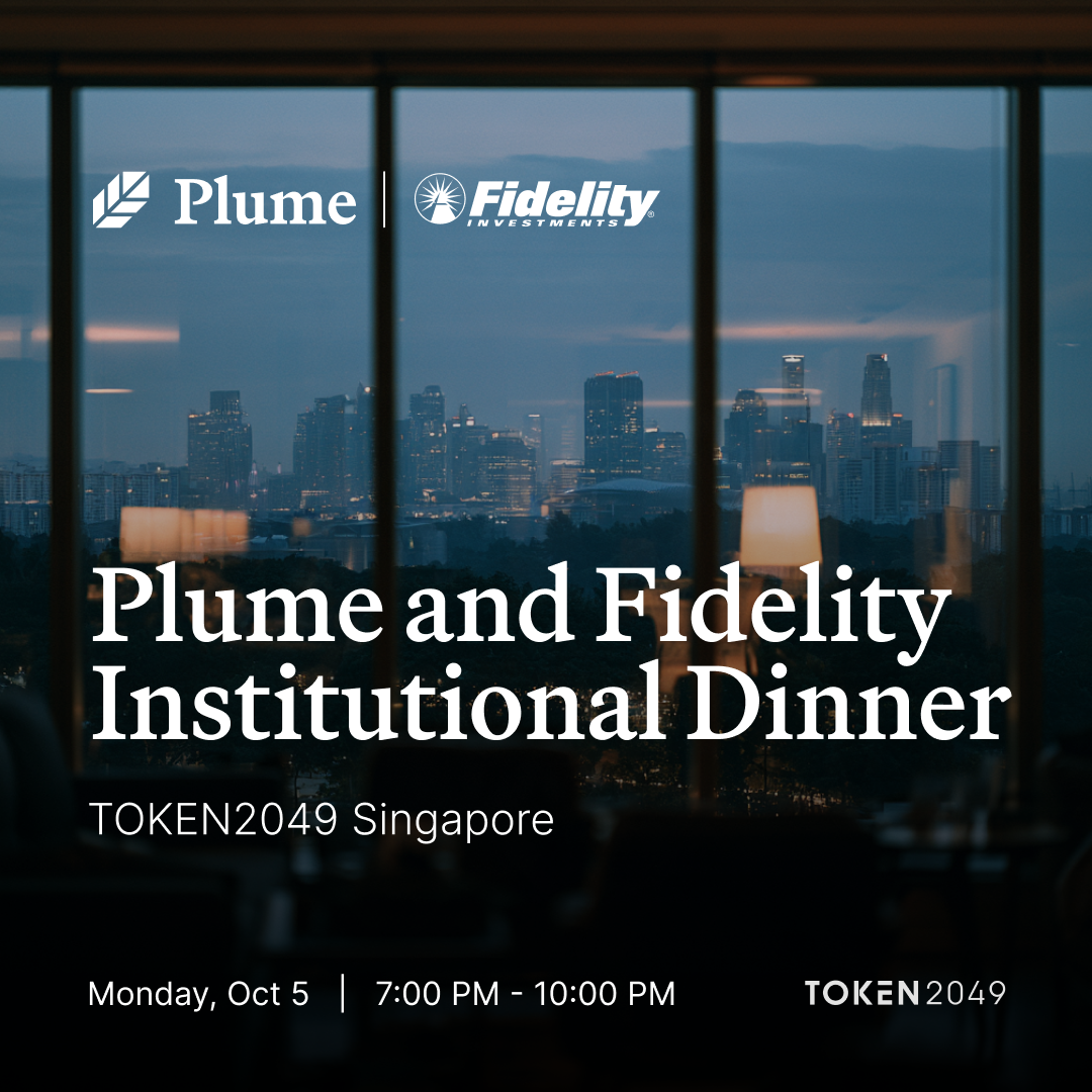 Plume & Fidelity Institutional Dinner