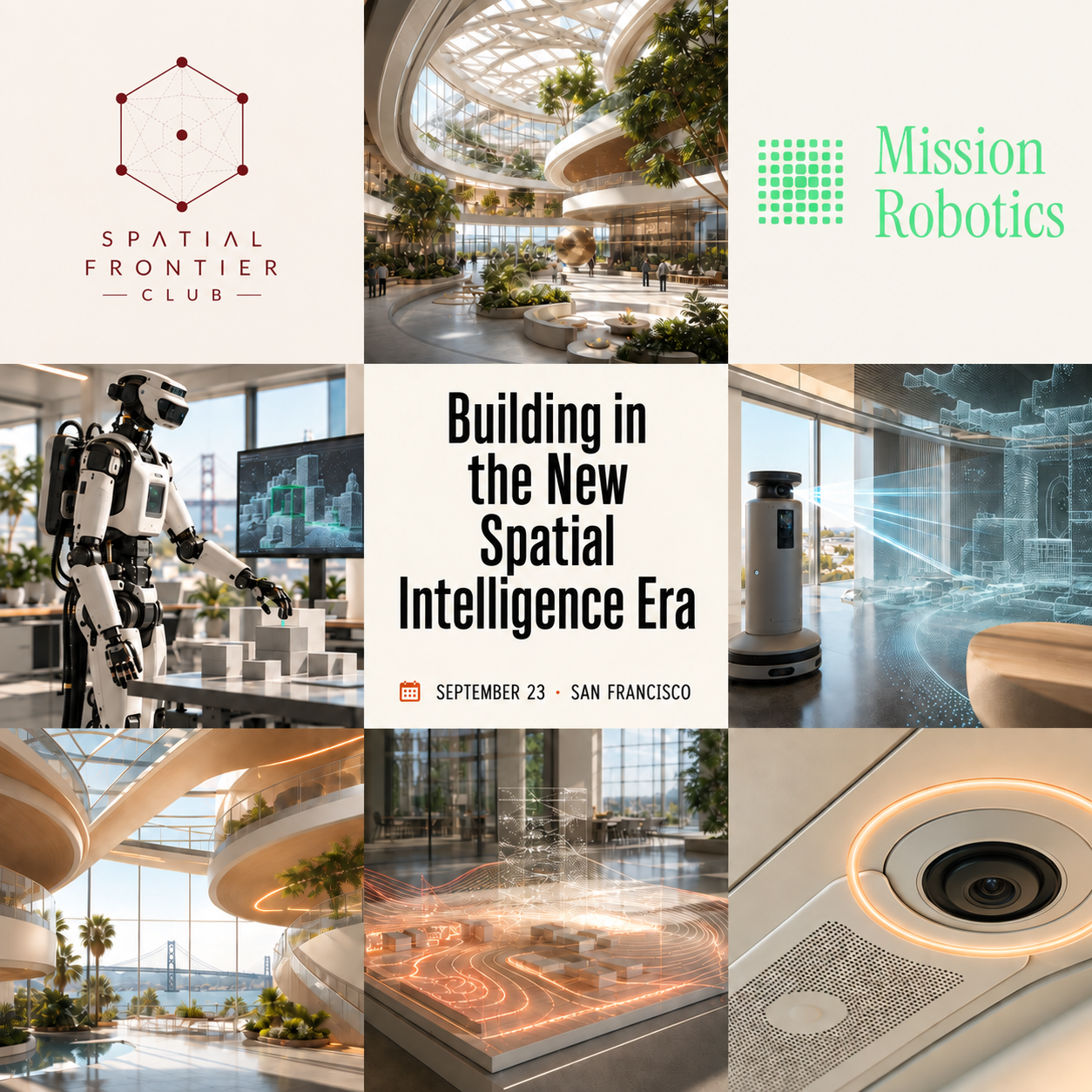 Building in the New Spatial Intelligence Era | Spatial Frontier Club x Mission Robotics