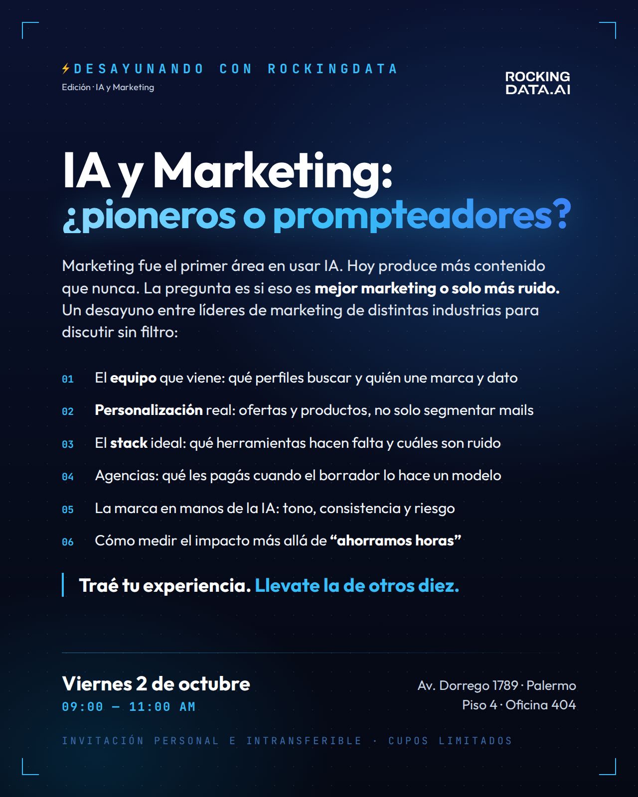 Śniadanie z RockingData ⚡ | AI i Marketing: Pionierzy czy Twórcy Powodów?