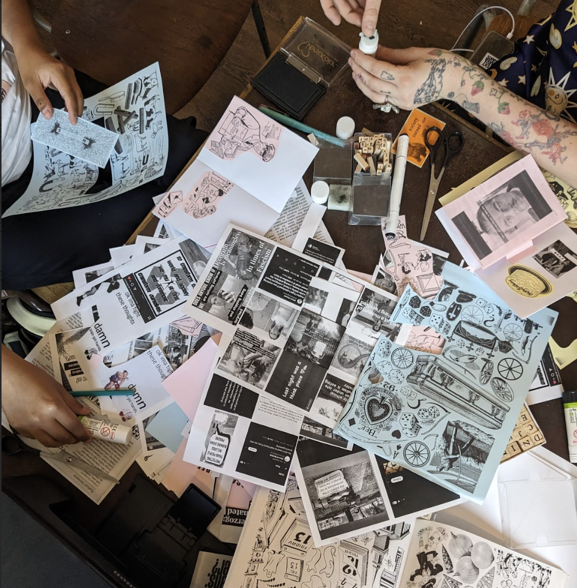 Books in Other Forms w Em—Dash: Image and Composition