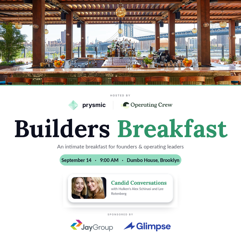 A Gathering of Builders and Operators