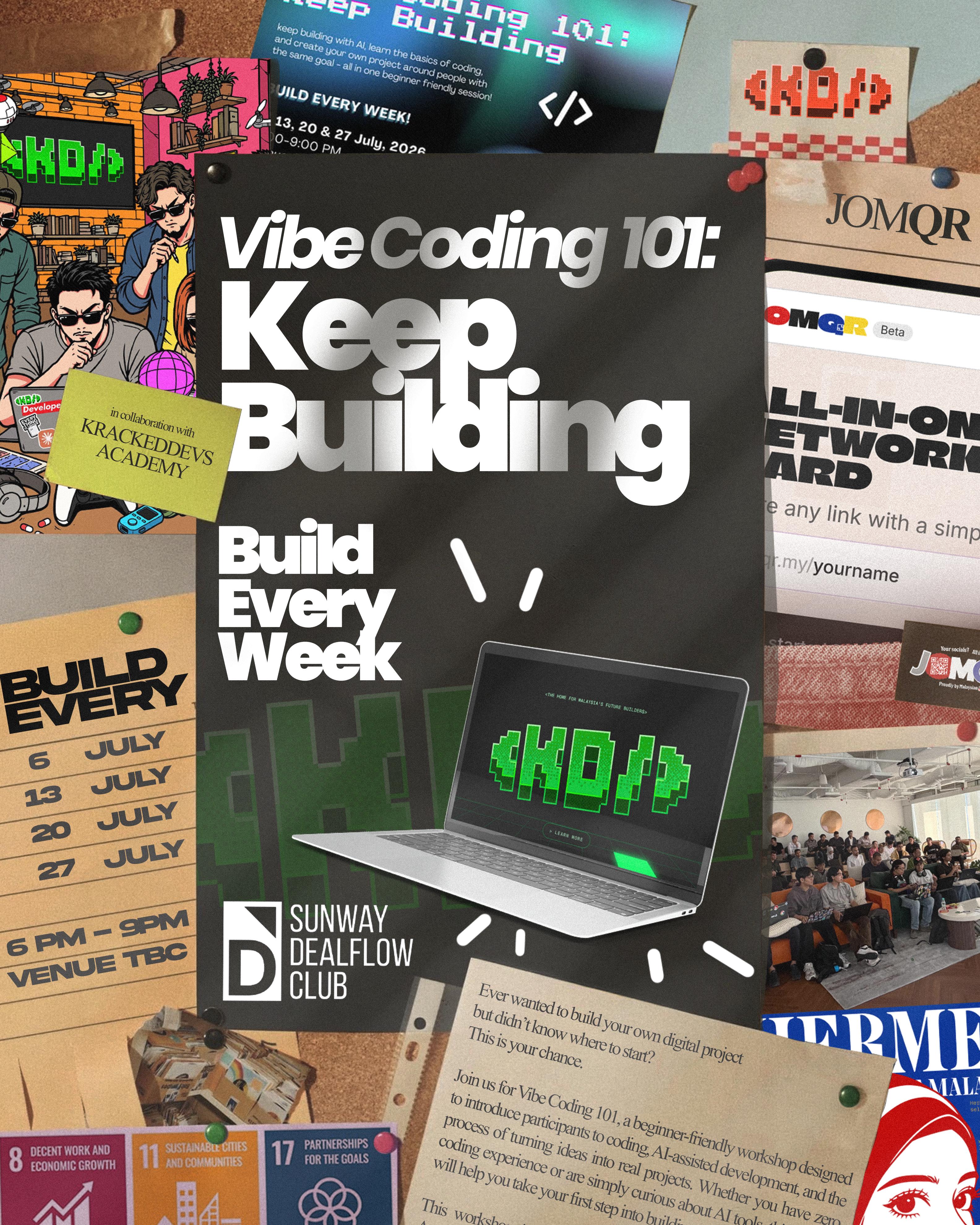 Vibe Coding 101: ¡Sigue Construyendo!