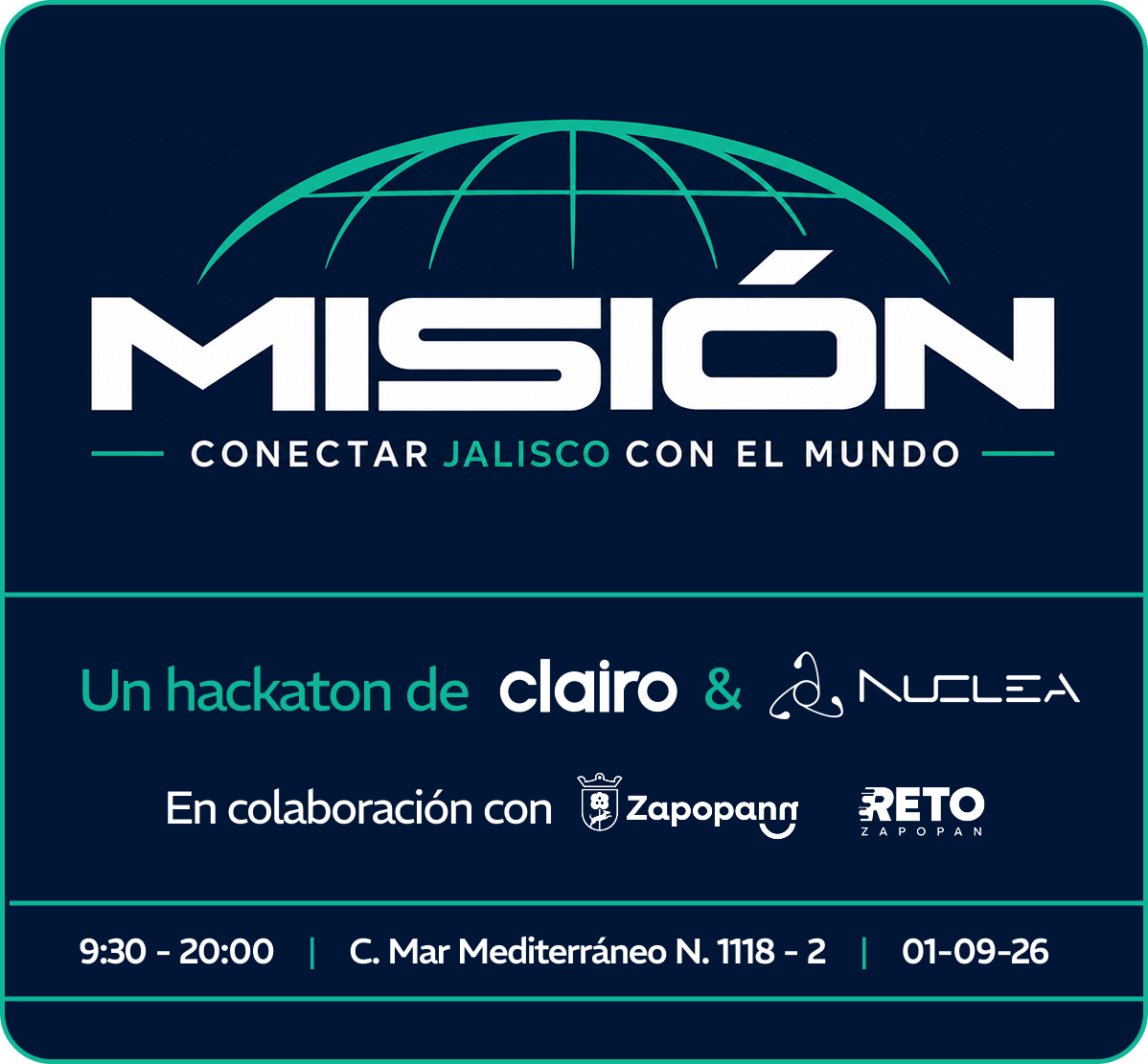 Hackathon MISIÓN GDL - Connect Jalisco with the world