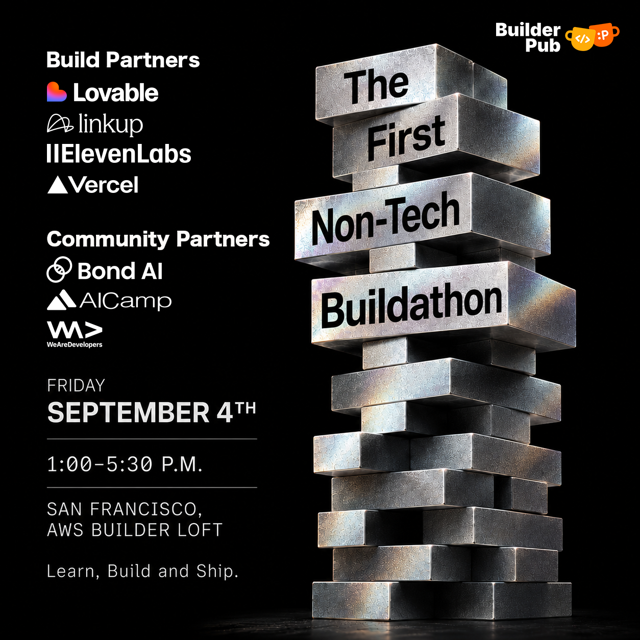 The First Non-Tech Buildathon