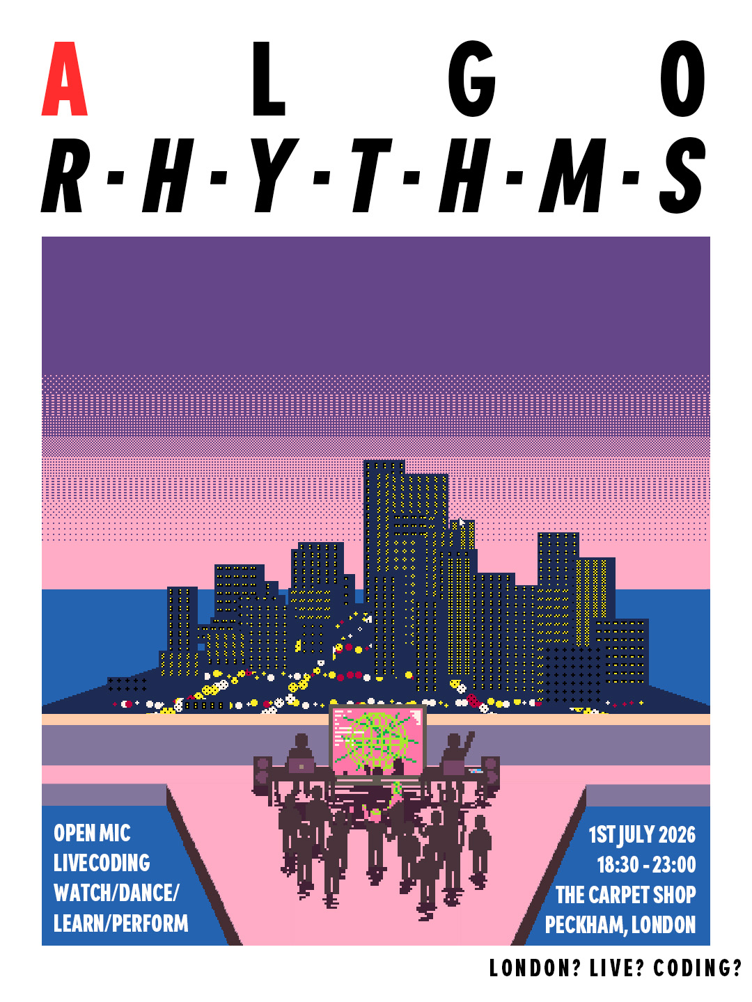 Cover art for #AlgoRhythms — The Carpet Shop