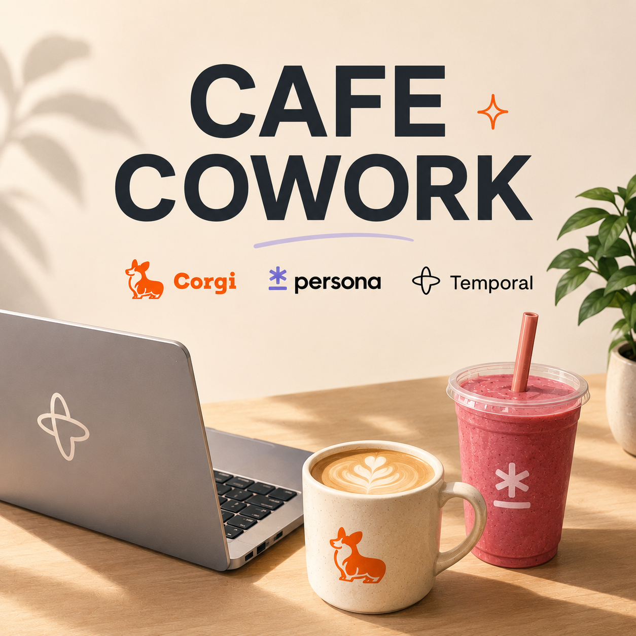 Brew & Build: Persona x Corgi x Temporal