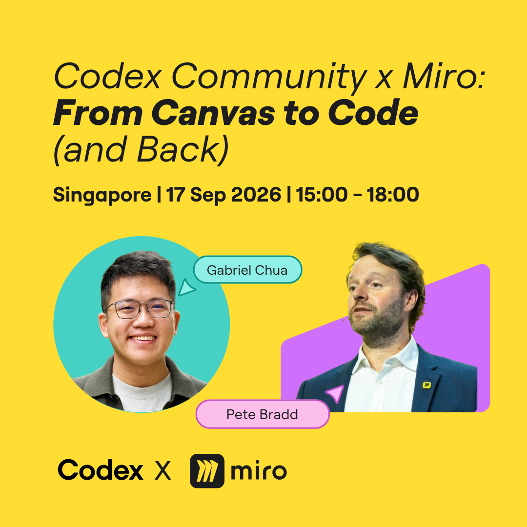 Building from Ideas to Code (and back) w/ Miro & Codex