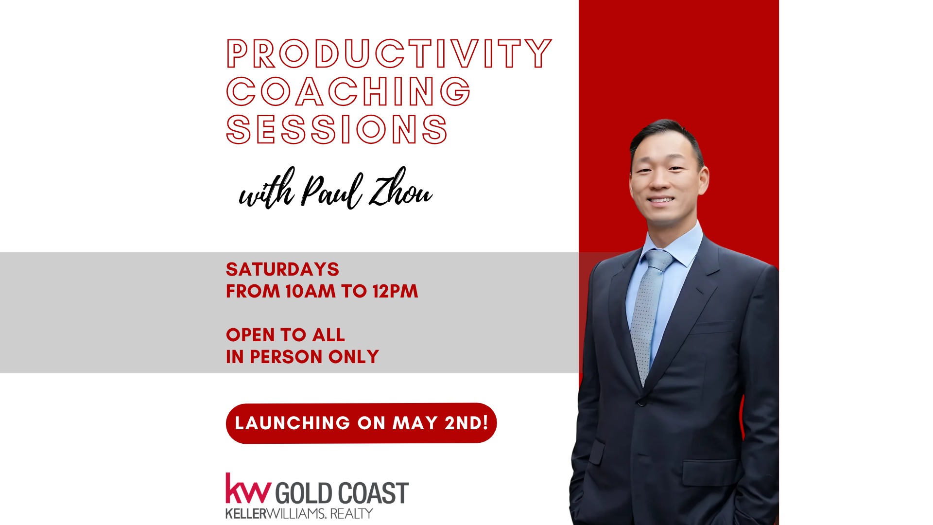 Productivity Coaching with Paul Zhou!