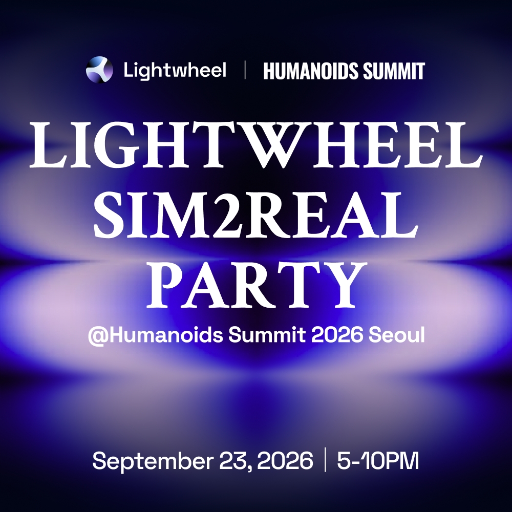 Lightwheel Sim2Real Party@Humanoids Summit 2026 Seoul