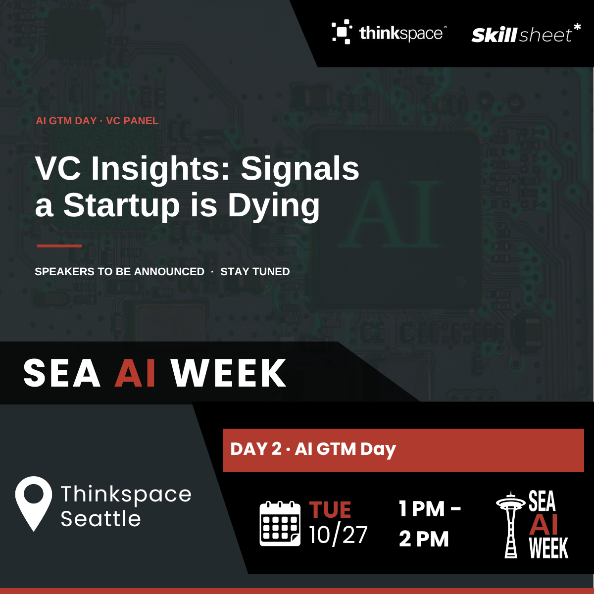 [ SEA AI Week ] AI GTM Day VC Panel: VC Insights: Signals a Startup is Dying