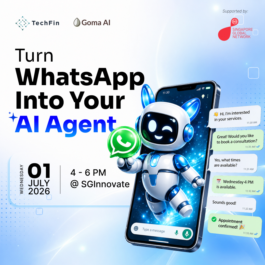 Cover art for #Turn WhatsApp Into Your AI Agent — Singapore