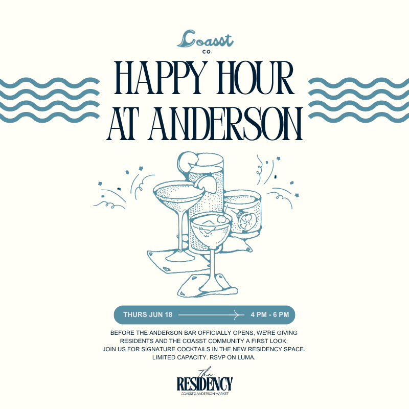 Cover art for #Coasst Happy Hour at Anderson — Anderson Market
