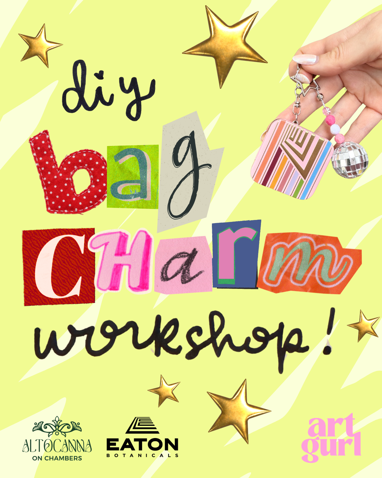 Cover art for #DIY Bag Charms: art gurl X Eaton Botanicals — Brooklyn, NY