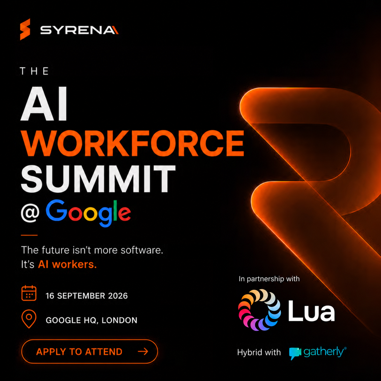 The AI Workforce Summit @ Google