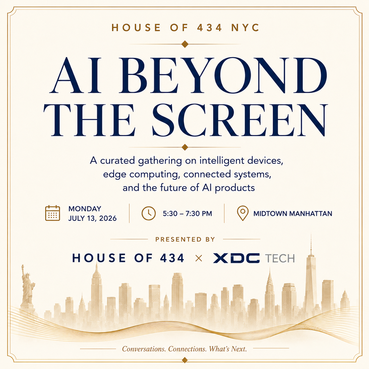 AI Beyond the Screen
