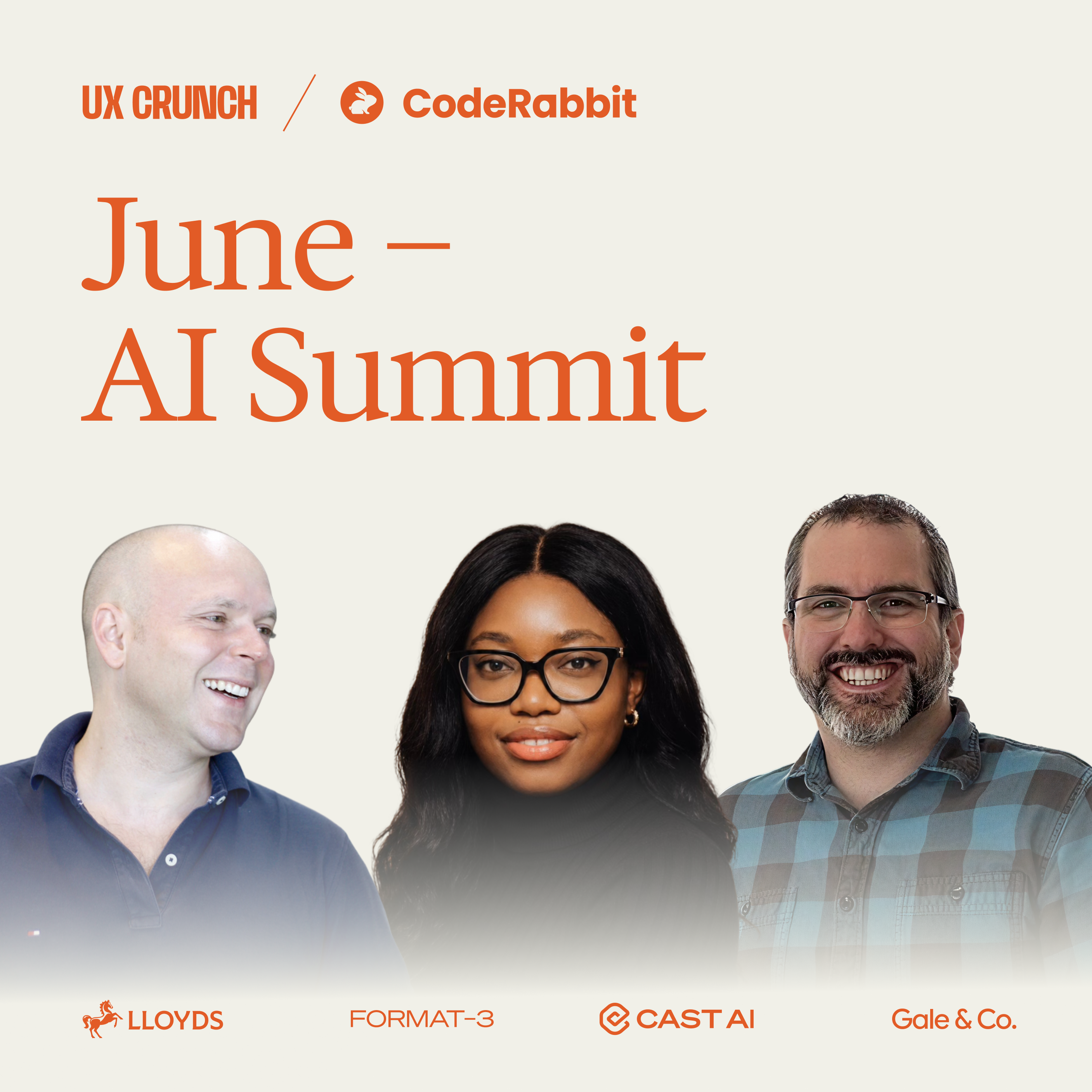 UXCrunch & Coderabbit Present: June AI Summit