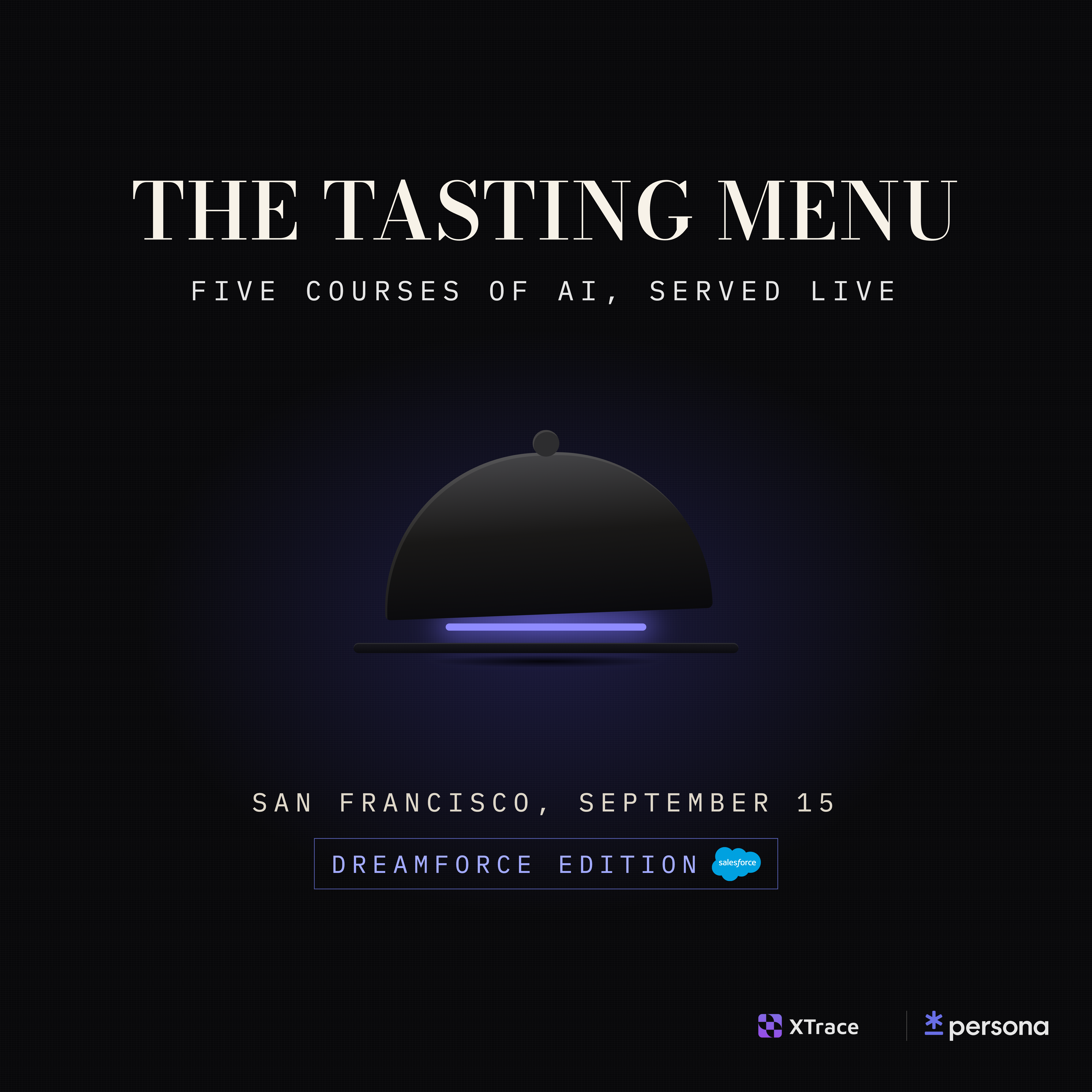 The Tasting Menu: 5 Course AI Startups (Dreamforce Edition)