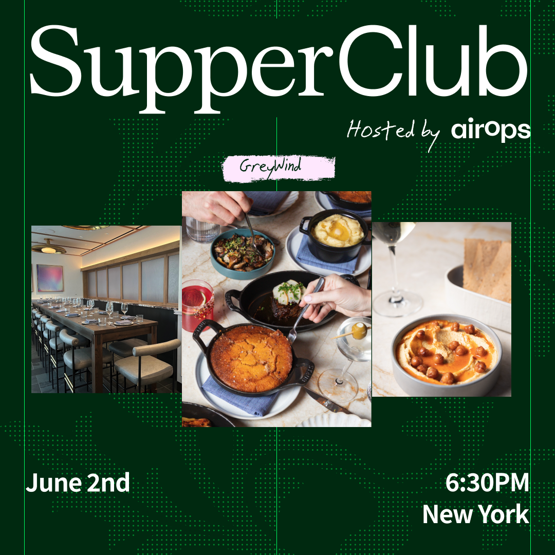 Cover art for #Marketing Leaders Supper Club — New York, NY