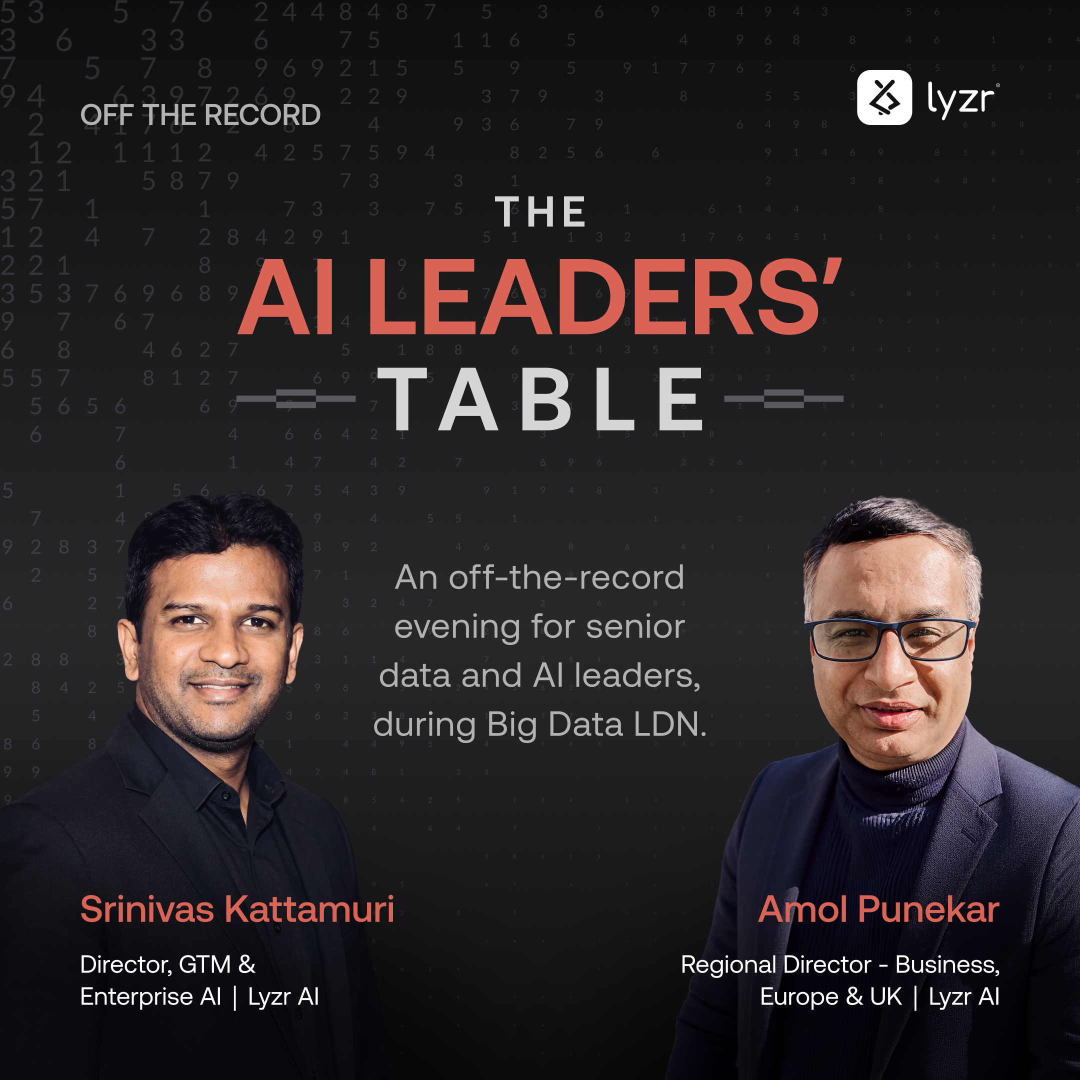 Off the Record: The AI Leaders' Table