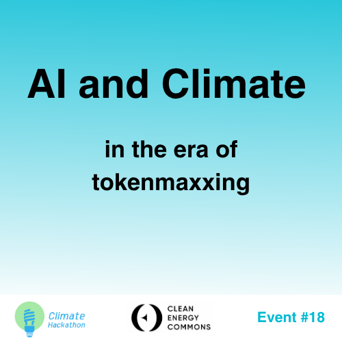 A hackathon to kick off NYC Climate Week 2026