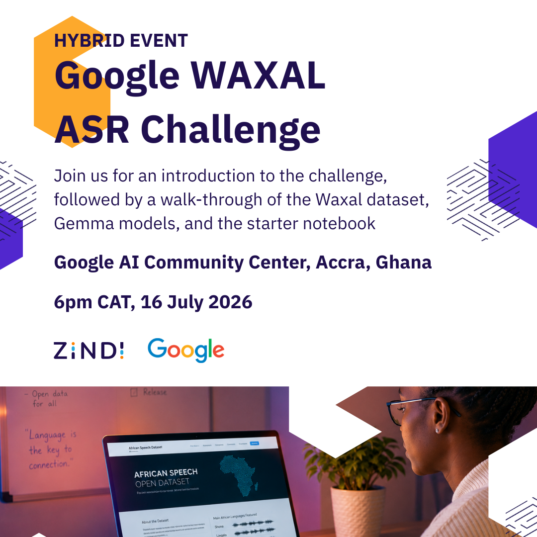 Google WAXAL ASR Challenge (Hybrid Event)