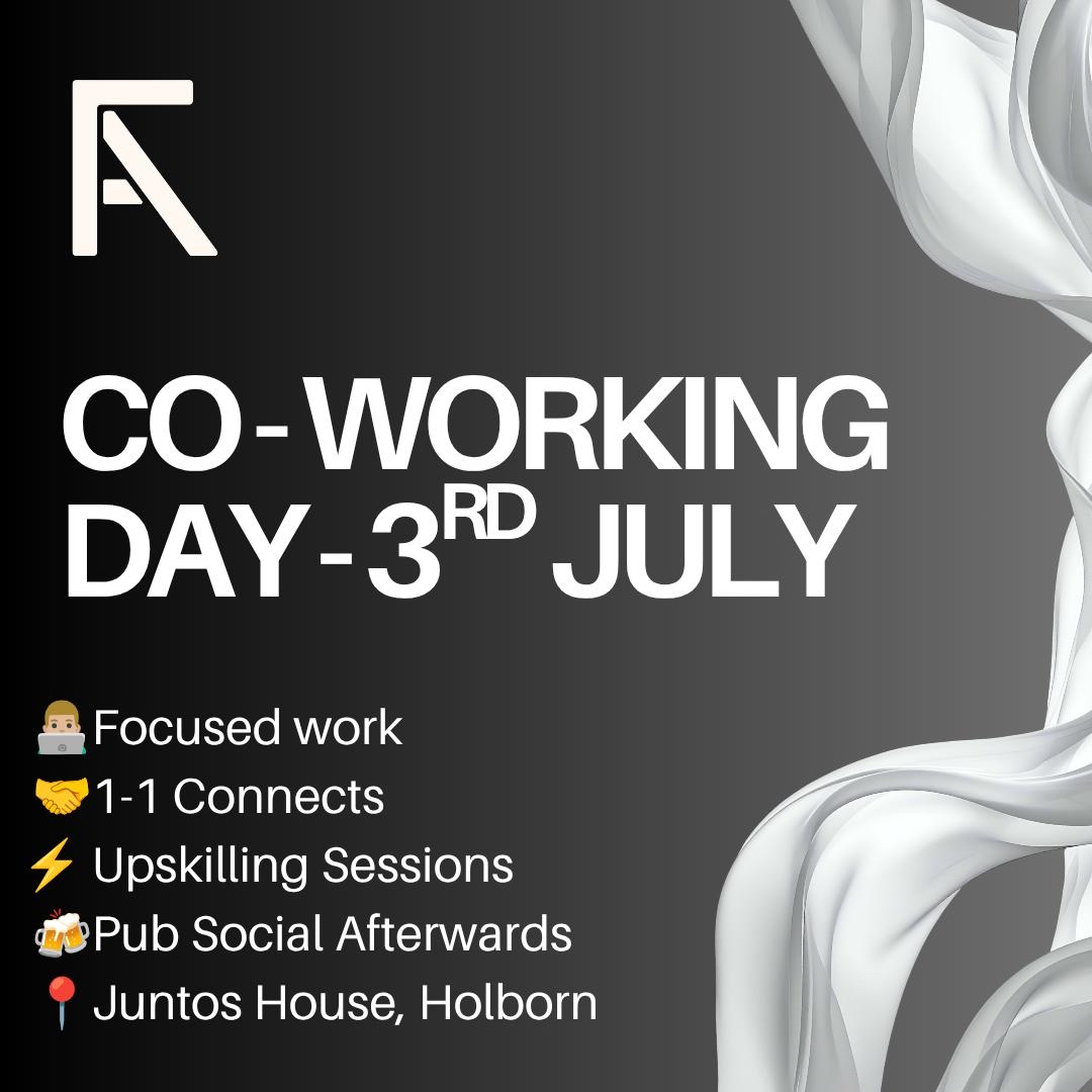 FA Social Co-Working - 3rd July