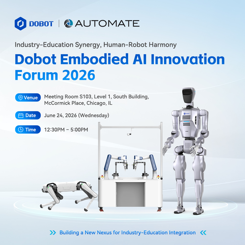 Industry-Education Synergy, Human-Robot Harmony | Dobot Embodied AI Innovation Forum 2026