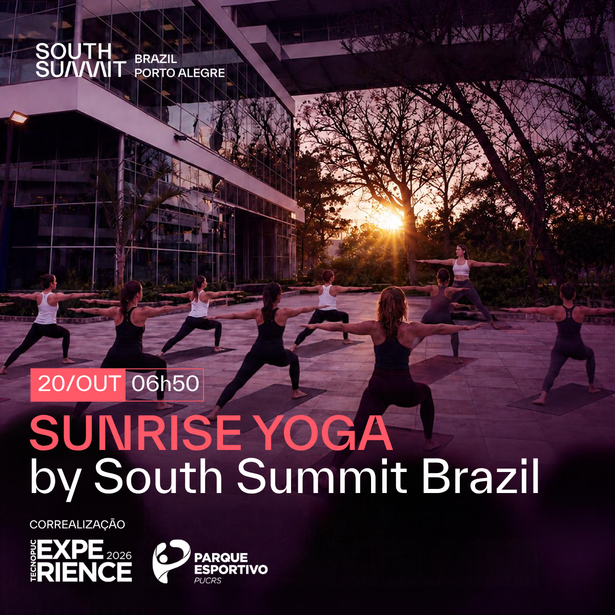 Sunrise Yoga by South Summit Brazil