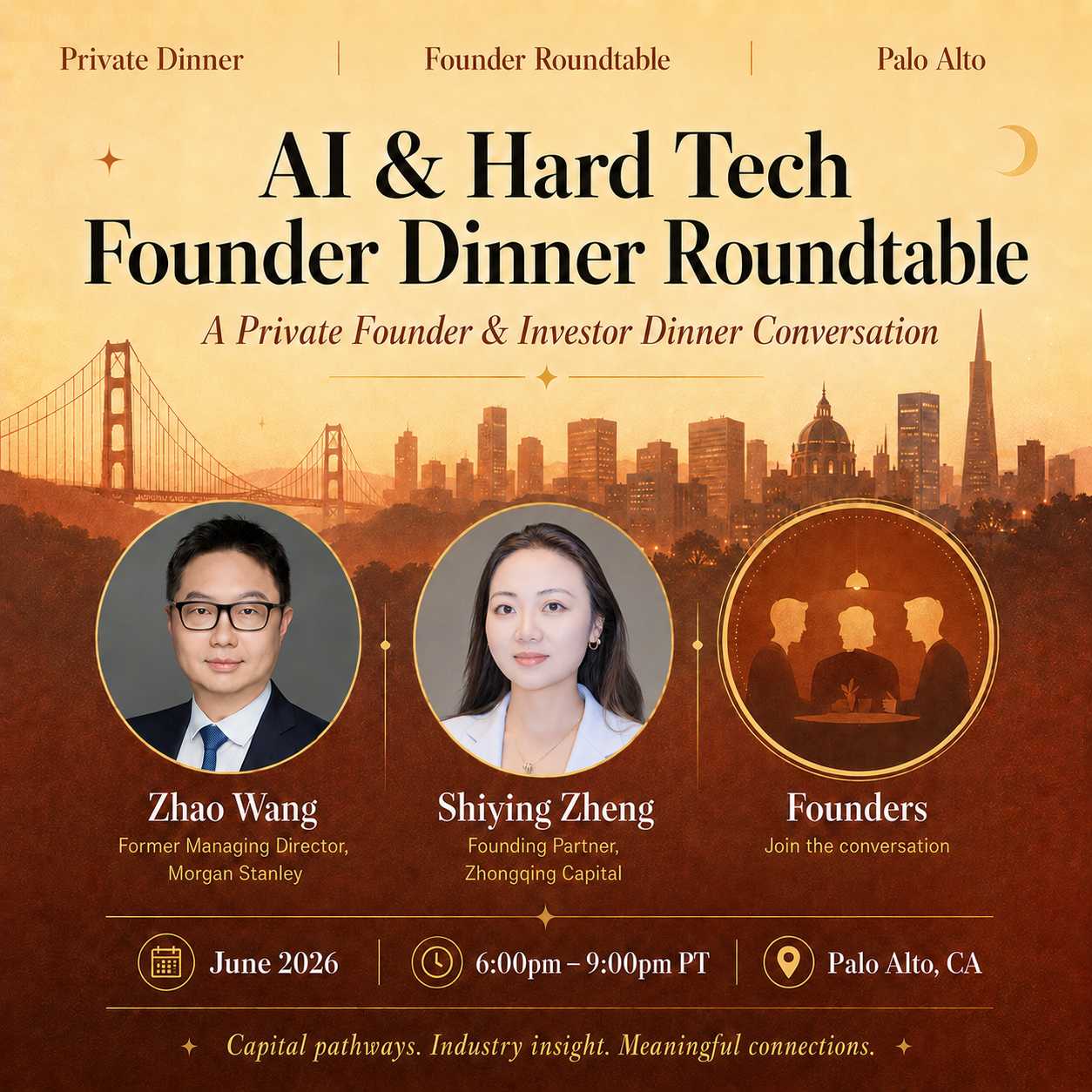Cover art for #AI & Hard Tech Founder Dinner Roundtable — Imperial treasure