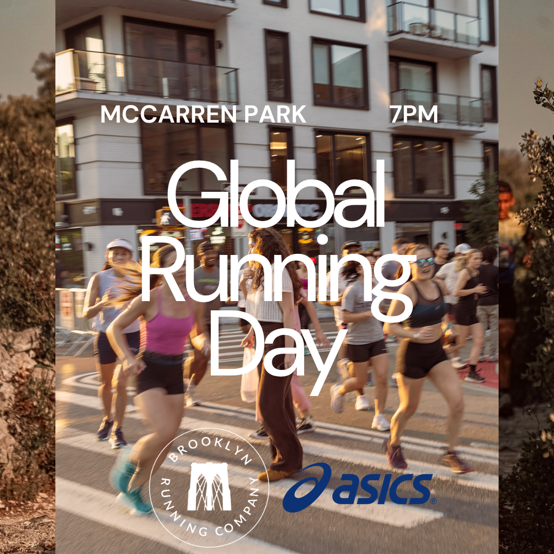 Cover art for #Global Running Day with Asics — McCarren Park