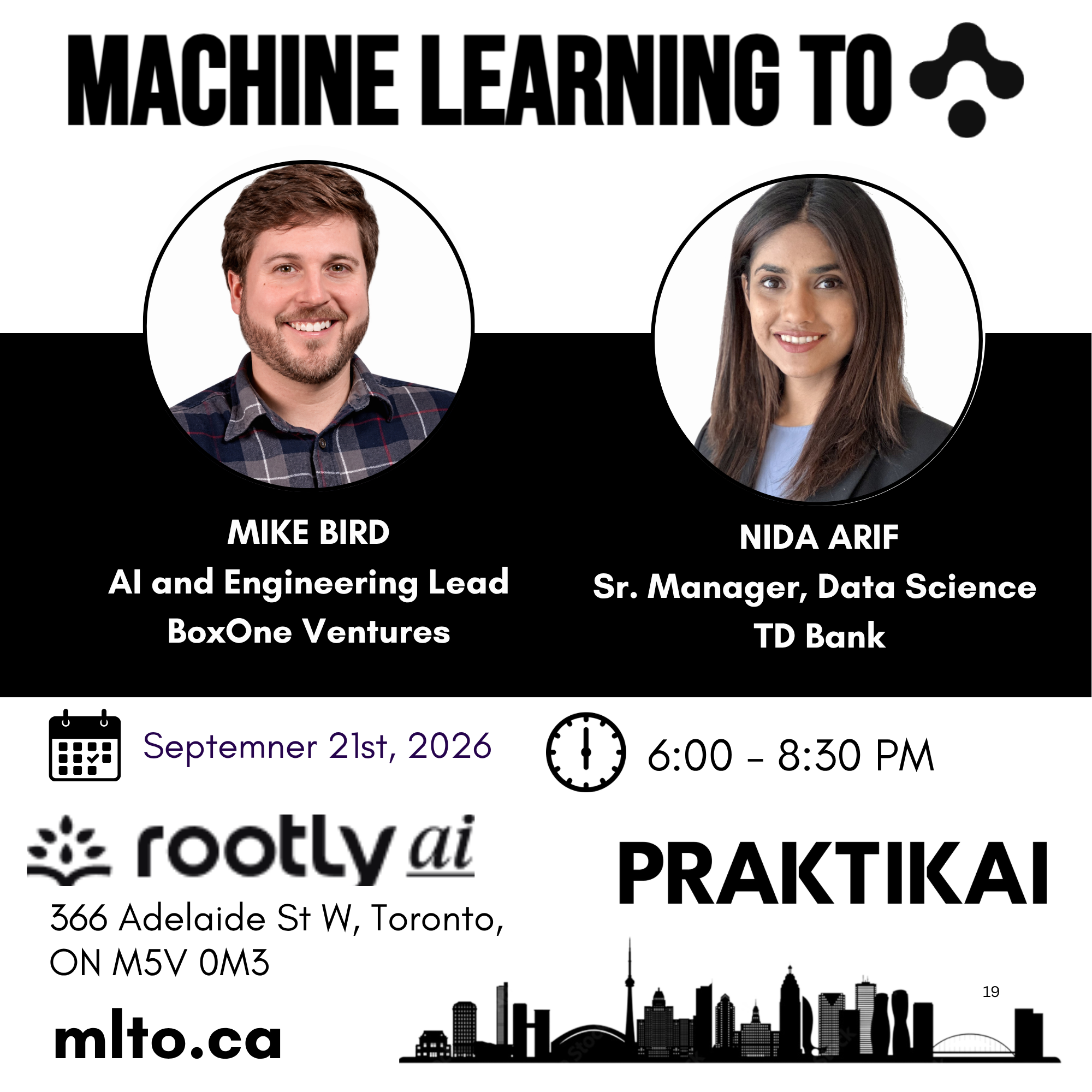 Machine Learning Toronto - MLTO Q4 2026